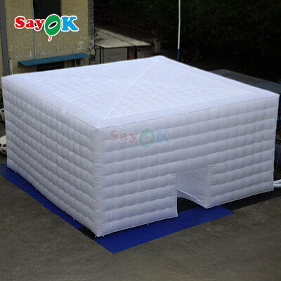 Sayok OEM ODM Thicker Oxford Fabric Giant 10 by 10m Air Tent Inflatable Tent for Advertising Party Event Rental