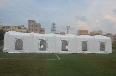 부풀이 잔디 텐트 큰 PVC 나비 부풀이 집 텐트 교육 / 팽창 캠핑 텐트