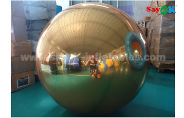 1m PVC 금 실내 훈장 결혼식을 위한 팽창식 거울 공