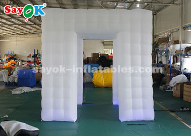 부풀게할 수 있는 파티 텐트 3 - 문 부풀게할 수 있는 사진 부스 2.5m 큐브 가지고 다닐 수 있는 LED 라이트