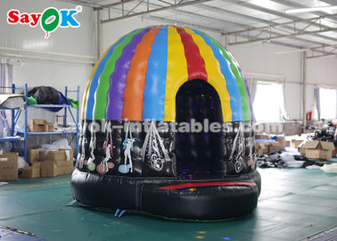 펌플이 가능한 야외 텐트 PVC 텐트 색상있는 펌플이 가능한 디스코 돔과 마법 LED 라이트 CE SGS ROHS