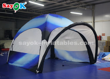 부풀게할 수 있는 야외 텐트 야외 야영 4 다리 부풀게할 수 있는 공기 텐트 UV 저항하는 방습