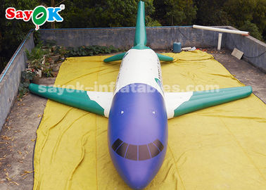 ROHS 주문 팽창식 제품, 10 미터 PVC 전시회 전시를 위한 팽창식 비행기 모형