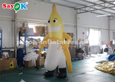 3m 옥외 광고 세륨 SGS ROHS를 위한 팽창식 바나나 마스코트