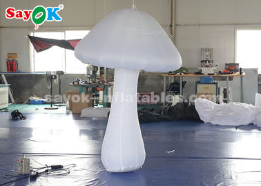 단계 팽창식 점화 훈장, 16의 색깔 LED 빛 변화를 가진 2m 폴리에스테 팽창식 버섯