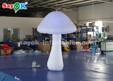 단계 팽창식 점화 훈장, 16의 색깔 LED 빛 변화를 가진 2m 폴리에스테 팽창식 버섯