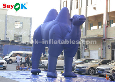 옥외 광고물/거대한 팽창식 낙타를 위한 진한 파란색 팽창식 만화 인물