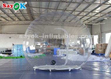 돔 펌플 텐트 투명 3m 펌플 에어 텐트 비 독성 불 - retardant 0.6mm PVC 물질