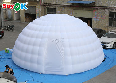 전시회를 위한 에어블로어와 공기 텐트 8m 거대기업 부풀게할 수 있는 이글루 돔 텐트를 야외에서 가게 하세요