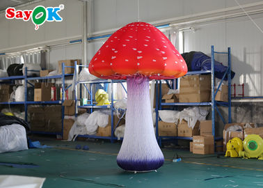 테마 파크 단계 훈장을 위한 옥스포드 피복 2m 팽창식 버섯