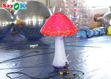 1 미터 원격 제어 거대한 팽창식 점화 훈장 버섯 밤 램프