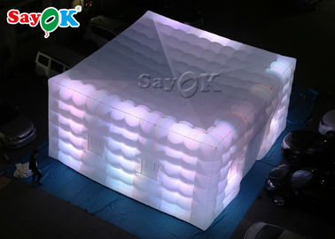 펌플 큐브 텐트 광장 거대 LED 라이트 펌플 에어 텐트 박람회 이벤트 SGS ROSH