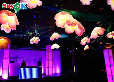 꾸미기 광고를 위한 인공적인 팽창식 LED 거는 꽃