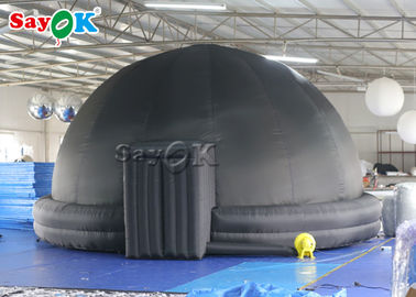 360 돔 프로젝션 5/6m 휴대용 블랙 풍선 플라네타륨 텐트