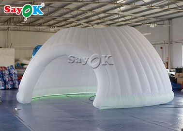 야외 팽창식 텐트 행사 6m 부풀게할 수 있는 이글루와 LED 라이트와 돔 텐트