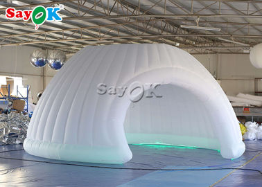 맞춤형 팽창 텐트 기업 행사 완성 6m LED 팽창 돔 텐트