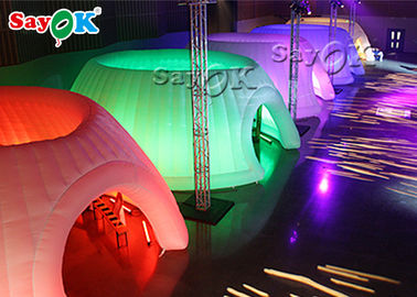 야외 팽창식 텐트 행사 6m 부풀게할 수 있는 이글루와 LED 라이트와 돔 텐트