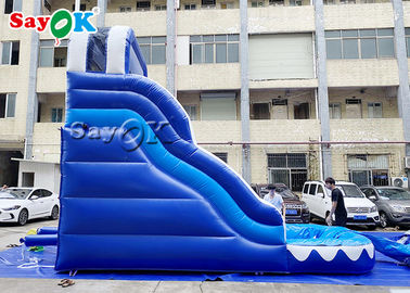 상업용 부풀이 슬라이드 성인 및 어린이 듀플 레인 부풀이 슬라이드 및 수영장과 슬라이드