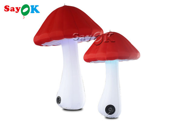 광고의 빨강 2m 옥스퍼드  부풀게할 수 있는 버섯형 모델