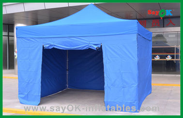 팝업 이벤트 텐트 옥스퍼드 직물 접힌 텐트 차양 휴게소 덮개, 철골 텐트