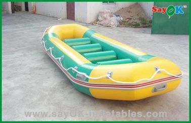 성인, 선전용 Inflatables를 위한 물 공원 4 사람 PVC 팽창식 배
