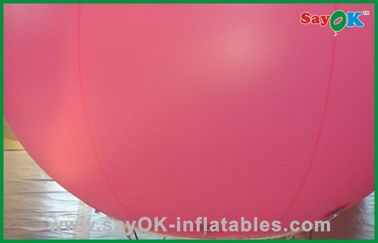 분홍색 색깔 팽창식 풍선 옥외 팽창식 헬륨 풍선