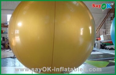 옥외 쇼 사건 6m 고도를 위한 금 색깔 헬륨 팽창식 풍선