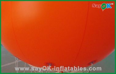 옥외 쇼 사건을 위한 새로운 아름다운 Orangecoloured 헬륨 팽창식 웅대한 풍선