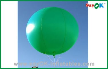 휴일 팽창식 풍선 선명한 초록 색깔 팽창식 헬륨 풍선