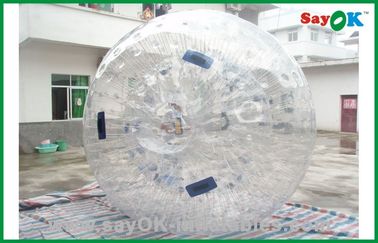 투명한 공기주입식 수영장 경기 게인트 부풀게할 수 있는 소르비 공 2.3x1.6m 인간 햄스터 공