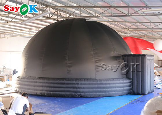 디지털 프로젝터와 7m 부풀게할 수 있는 상영관 돔 텐트