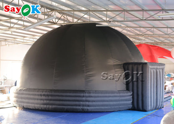 디지털 프로젝터와 7m 부풀게할 수 있는 상영관 돔 텐트