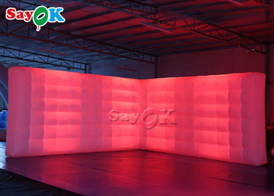 맞춤형 파티 LED 라이트 5x2.5mH 부풀게할 수 있는 공기벽