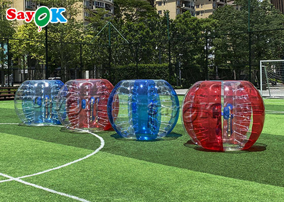 성인들 어린이 야외의 활동을 위한 축구 부풀게할 수 있는 게임 1.8m PVC 부풀게할 수 있는 대단히 큰 공