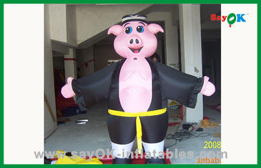 팽창형 캐릭터 어린이 튀는 집 팽창형 돼지 만화 캐릭터 대형 팽창형 동물