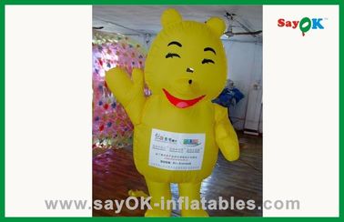 맞춤형 펌플 광고 캐릭터 물공원용 노란 펌플 곰