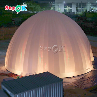 야외 팽창식 텐트 돔 15x7.5mH는 야영하기 위한 가벼운 부풀게할 수 있는 공기 텐트를 이끌었습니다