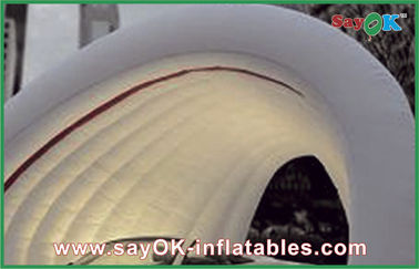 무역 박람회/옥스포드 피복 광고하기를 위한 거대한 백색 팽창식 공기 천막