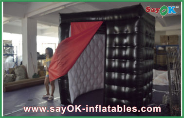 부풀게할 수 있는 파티 장식 2 문 맞춘 인플레이터블 제품 옥스퍼드 직물 / PVC 야외 전시 포토부스 텐트