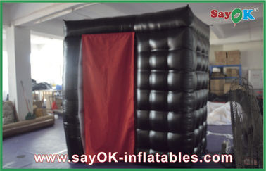 부풀게할 수 있는 파티 장식 2 문 맞춘 인플레이터블 제품 옥스퍼드 직물 / PVC 야외 전시 포토부스 텐트