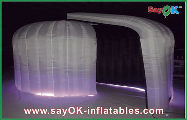 부풀게할 수 있는 포토 스튜디오 옥스퍼드 직물 / PVC 인스턴트 사진 부스 텐트 재미있는 인플레이터블 제품