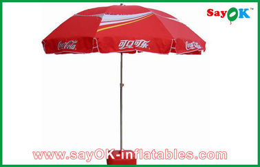 광고를 위한 입지 옥외테라스 우산과 캐노피 텐트 알루미늄 태양 우산을 야영시키기