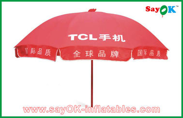 프로모션 3X3m을 위해 방수된 빨간 태양 우산을 광고하는 가든 캐노피 텐트 시장