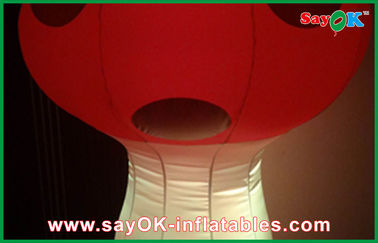 팽창식 버섯 훈장 주문 광고 Inflatables를 점화하는 LED