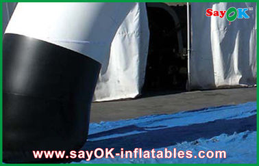 7x4M 팽창 가능 아치 /Inflatable 결승선 아크 유가를 광고하는 터널을 통한 부풀게할 수 있는 실행