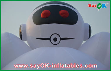 대형 팽창 캐릭터 야외 백색 10m 팽창 로봇 팽창 만화 캐릭터 광고용