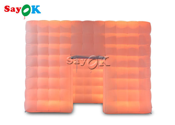 맞춤형 팽창 텐트 대형 휴대용 야외 이벤트 Led 라이트와 함께 팽창 큐브 텐트