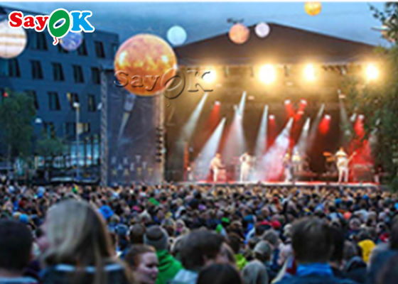 지도된 빛을 가진 3m 10ft 태양계 팽창식 태양