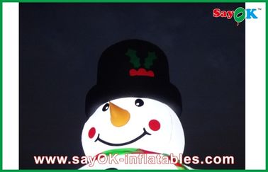 팽창식 크리스마스 눈사람 훈장을 점화하는 옥외 5m 거인