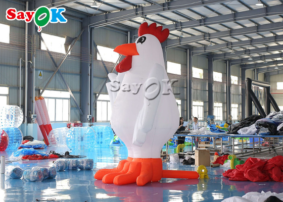 축제 파티 장식 흰색 풍선 만화 캐릭터 13ft 동물성 닭 모델